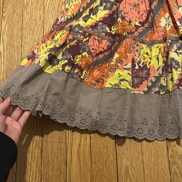 Free People A-line floral dress - Picture 3 of 6